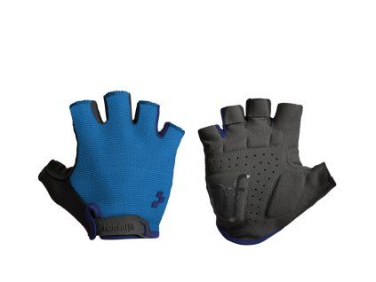 Cube rukavice SHORT FINGER Natural Fit blue’n’black
